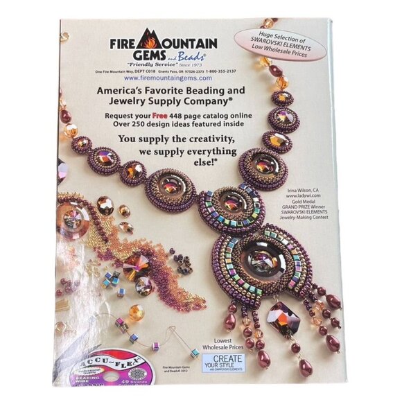 Bead & Button Magazine Jewelry Crafting Book u October 2012 Issue 111 - Picture 2 of 8